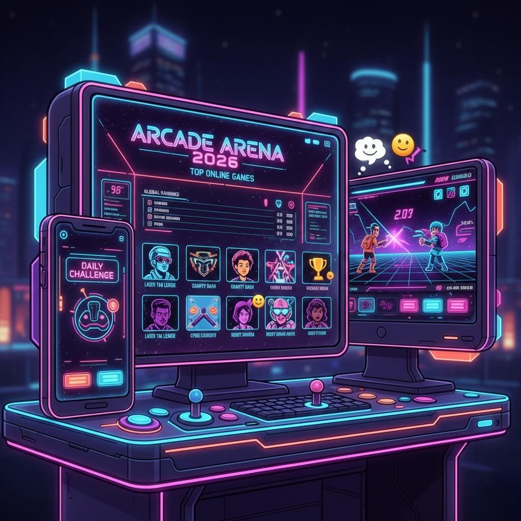 Arcade games online terbaik 2026 dengan Hokiku88 Login