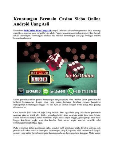 Main Sicbo Online Terjamin Kemenangannya