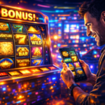 Hokijoss menjelaskan mengapa game slot menjadi hiburan digital favorit dengan tampilan mesin slot modern di smartphone